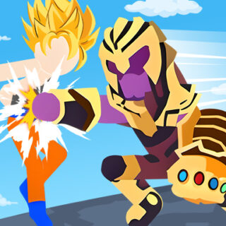 Stickman Warriors Superhero Fight